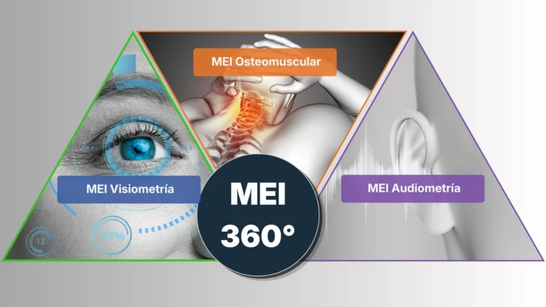 Paquete completo de exámenes médicos ocupacionales 3 en 1: Visiometría, Audiometría y Osteomuscular. Resultados el mismo día, válido ante ARL.