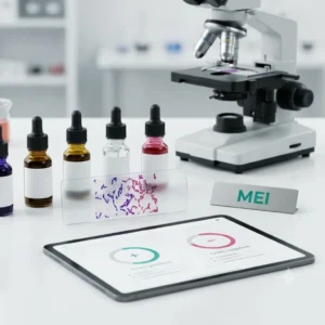 Técnica de laboratorio que clasifica bacterias en Gram positivas y Gram negativas según la estructura de su pared celular, identificando microorganismos en muestras biológicas.