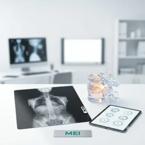 Estudio radiológico que permite visualizar toda la columna vertebral (cervical, dorsal, lumbar y sacra) para evaluación completa de estructuras óseas y alineación