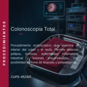 Colonoscopia total con precio en línea, centro de imagen aliado de MEI.
