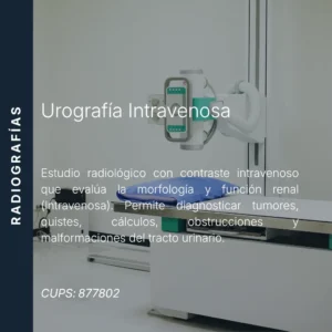 Urografía intravenosa con precio en línea, centro de imagen aliado de MEI.