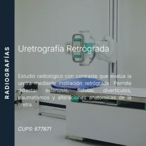 Uretrografía retrógrada con precio en línea, centro de imagen aliado de MEI.