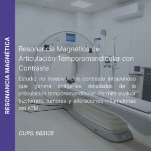 Resonancia magnética de ATM con contraste y precio en línea, centro de imagen aliado de MEI.