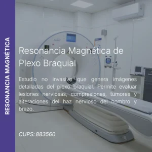 Resonancia magnética de plexo braquial con precio en línea, centro de imagen aliado de MEI.