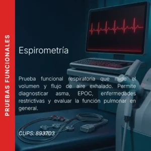 Espirometría con precio en línea, centro de imagen aliado de MEI.
