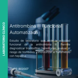 Antitrombina III Funcional - Precio MEI