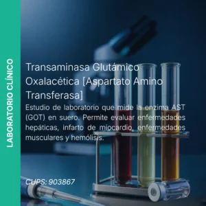 Transaminasa GOT / AST - Precio MEI