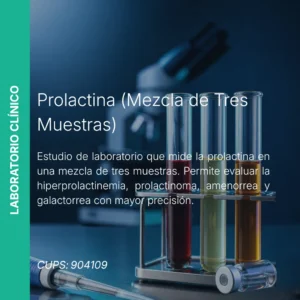 Prolactina Mezcla 3 Muestras - Precio