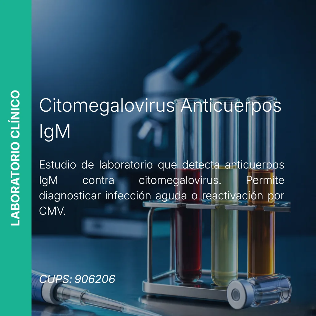 Citomegalovirus IgM - Precio MEI