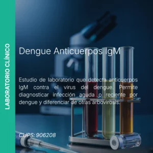 Dengue IgM - Precio MEI