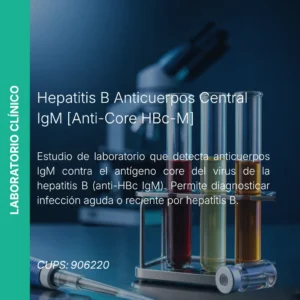 Hepatitis B Anti-Core IgM - Precio MEI