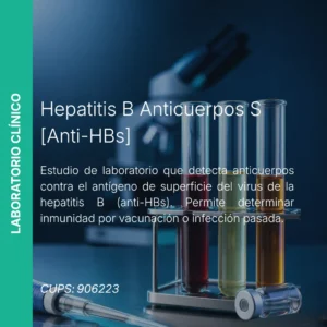 Hepatitis B Anti-HBs - Precio MEI