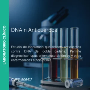 DNA n Anticuerpos - Precio MEI
