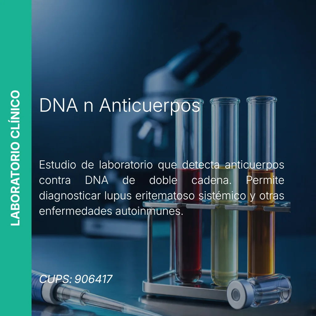 DNA n Anticuerpos - Precio MEI