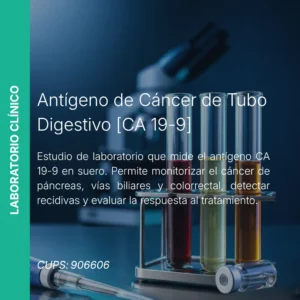 Antígeno CA 19-9 - Precio MEI