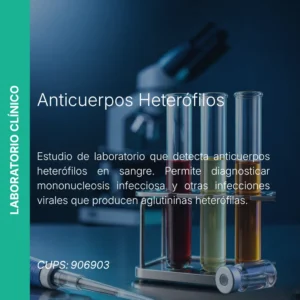 Anticuerpos Heterófilos - Precio MEI