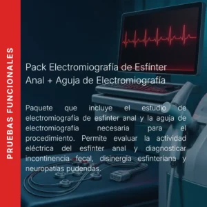 Pack de electromiografía de esfínter anal con aguja de electromiografía y precio en línea, laboratorio aliado de MEI.