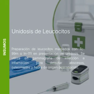 Unidosis de leucocitos con precio en línea, insumo aliado de MEI.