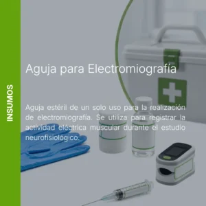 Aguja para electromiografía con precio en línea, insumo aliado de MEI.